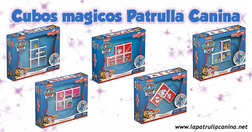 Cubos mágicos de Patrulla Canina