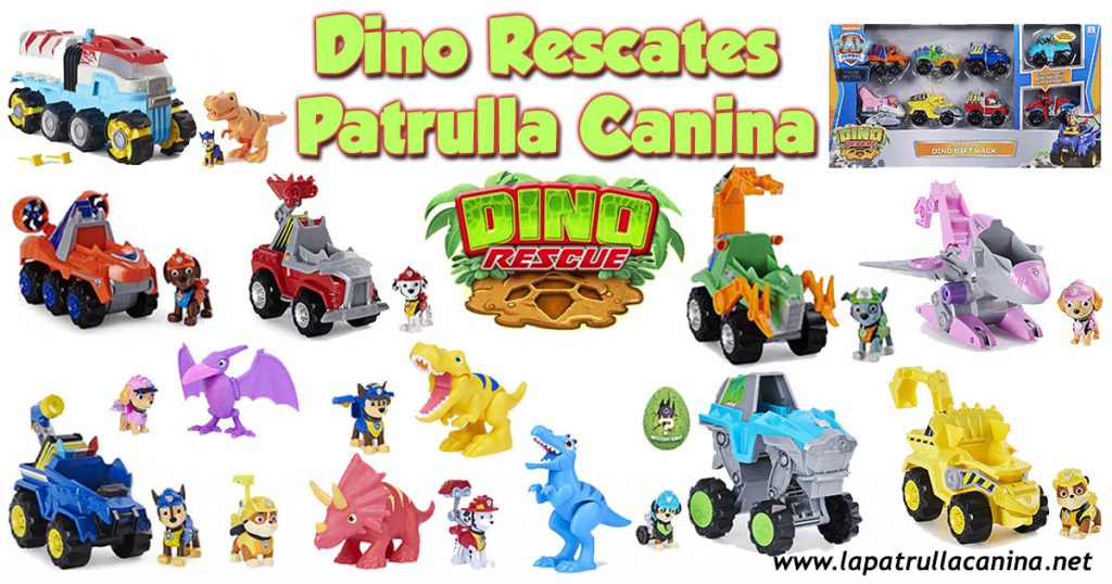 Dino Rescates de Patrulla canina