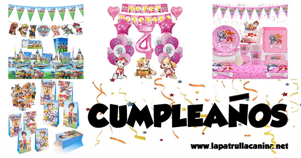 Cumpleaños Patrulla Canina