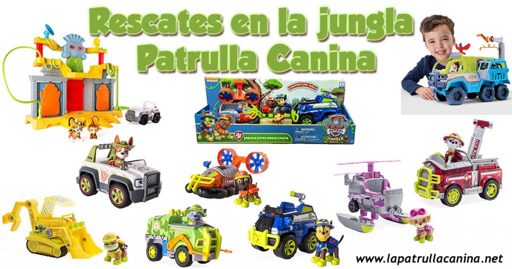 Rescates en la jungla de Patrulla canina