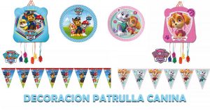 Decoracion fiestas Patrulla canina
