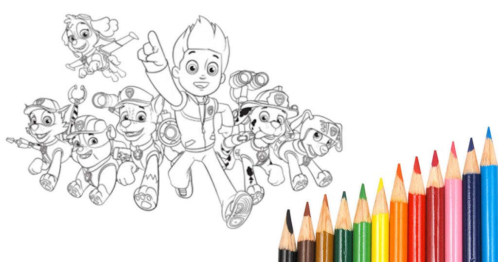Colorear a La Patrulla Canina